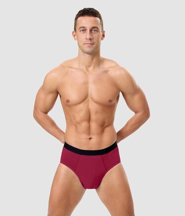 Труси для чоловіків BEENIUBEE від нетримання, 3 шт., бавовна, вбудований всмоктуючий шар, 150 мл, багаторазові, для чоловіків (2XL, багато кольорів)