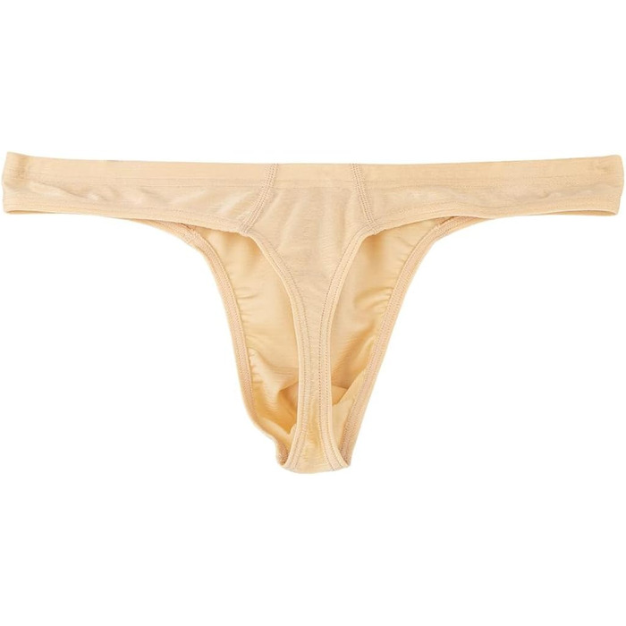 Танга чоловічі ZUOLAIYIN (L, 8 шт., Абрикосовий)