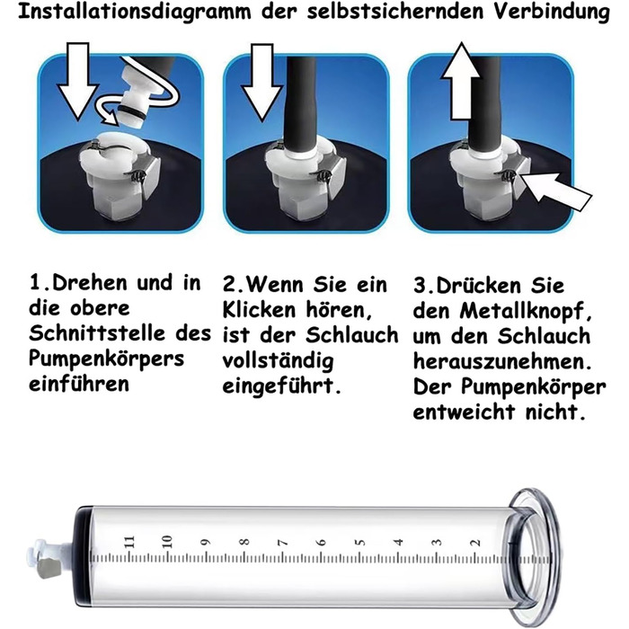 Вакуумний насос для збільшення статевого члена з манометром, аксесуар для чоловіків, преміум-якість, м'який та гнучкий (22.9*4.4 см)
