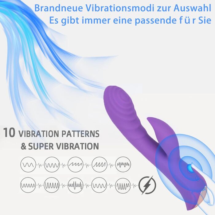 Вібратор G-Punkt Klassischer - анальний вібратор з 10 режимами, іграшки для дорослих для жінок та пар, червоний