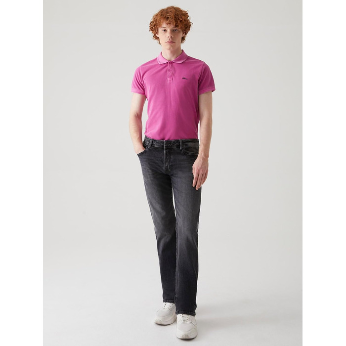 Чоловічі джинси LTB Roden Bootcut Fit синього кольору, низька посадка, стрейч (Adoni Wash, 40W/34L)