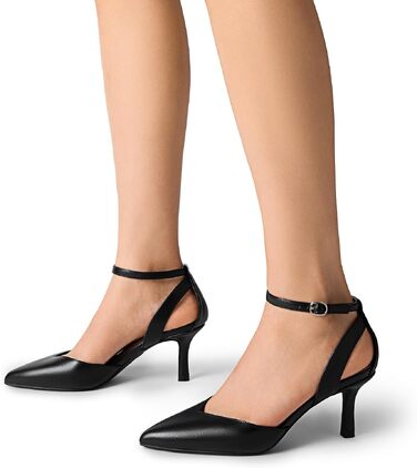 Жіночі туфлі-човники Dream Pairs з закритим носком, чорні, екошкіра (PU), розмір 39 EU