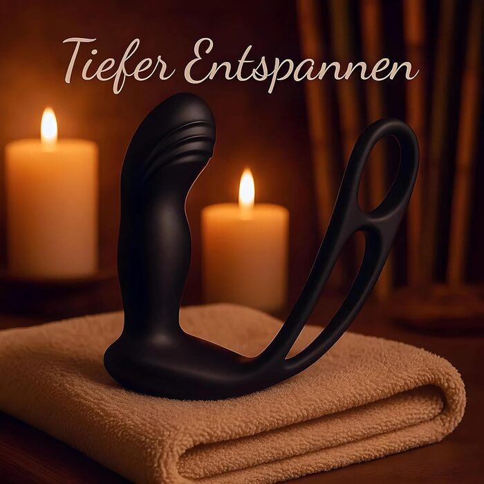 Анальні вібратори для чоловіків: стимуляція простати, кільце для пеніса, 9 вібрацій, керування через додаток. Інтимні іграшки для чоловіків