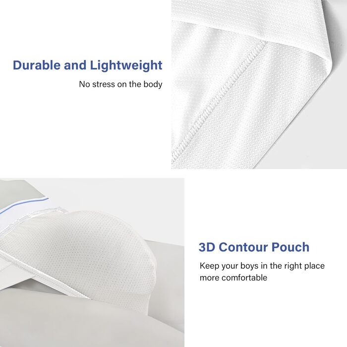 Сліпекси чоловічі PHOLEEY з мікрофібри, 3 шт. (XXL) - дихаючі, без швів, м'які