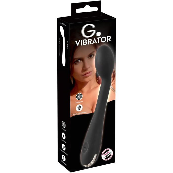 Vibrator Orion G-Punkt для жінок - 12 режимів вібрації, перезаряджуваний, чорний