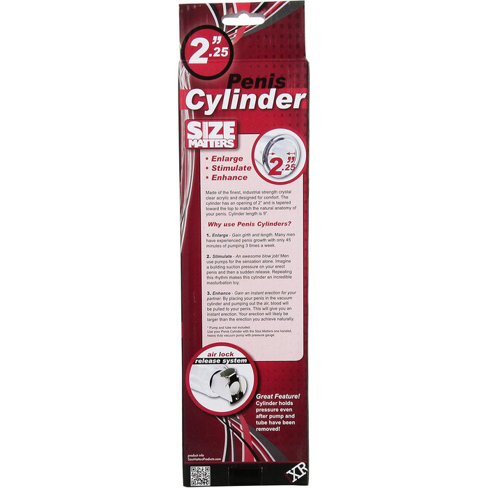 Насос для збільшення статевого члена, 2.25 дюйми