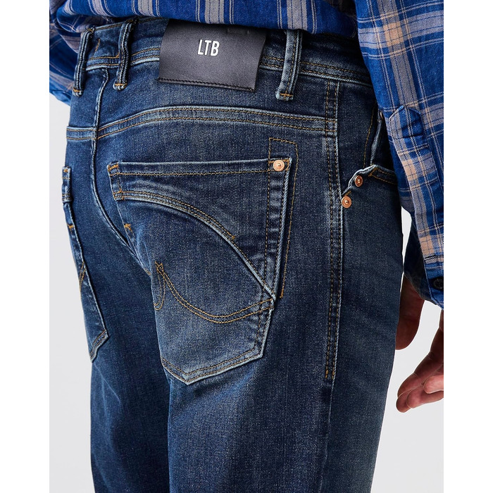 Чоловічі джинси LTB Roden Bootcut синього кольору Arona Wash, бавовна зі стрейчем, розмір 34W/34L