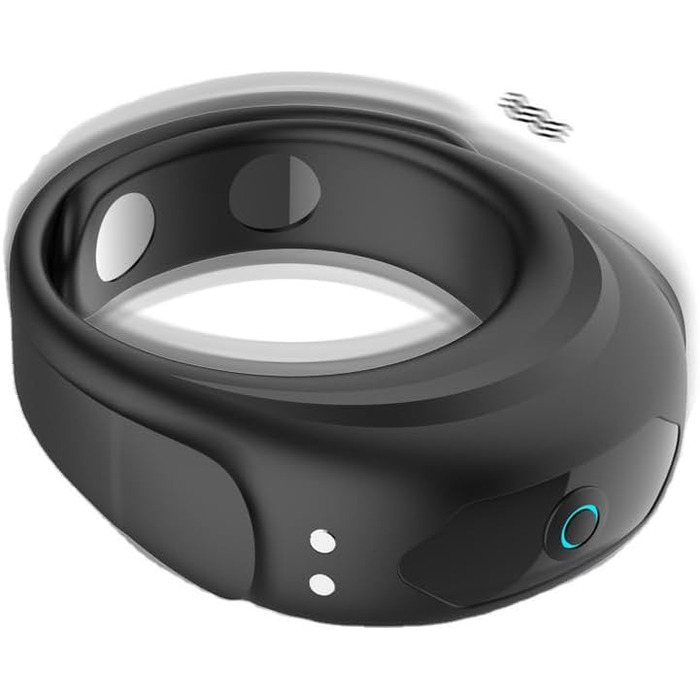 Вібруючий кільце для пеніса BeHorny - секс-іграшка для чоловіків, 10 режимів вібрації, для подовження та посилення ерекції, чорний