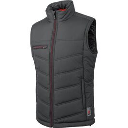 Чоловічий утеплений робочий жилет WÜRTH MODYF New Craft стібаний, сірий, розмір XXL