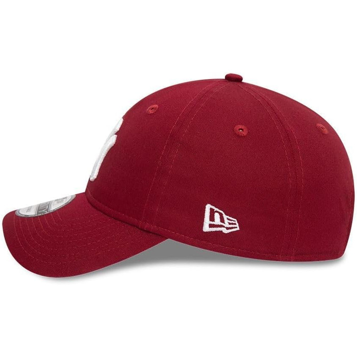 Кепка New Era MLB League Essential 9Twenty New York Yankees — регульована бейсболка, червона, один розмір