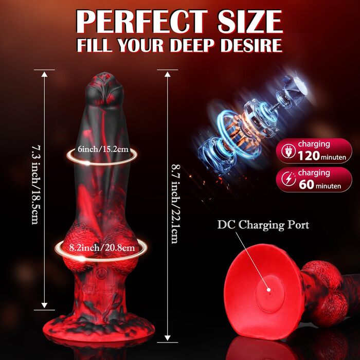 Набір секс-іграшок для жінок: вібратор, анальний дildo, стимулятор простати. Чоловічий анальний плагін з 7 функціями. Чорний та червоний колір