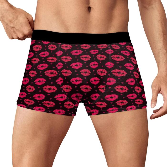 Боксерки чоловічі SRZYMJ, шорти-боксерки, бавовняні труси для чоловіків, ретро стиль, A2-білий (A4-червоний, L)