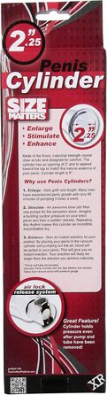 Насос для збільшення статевого члена, 2.25 дюйми