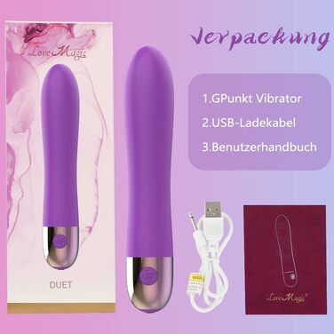 Вібратор силіконовий для жінок: кліторальний та G-точковий з функцією імпульсу, 10 режимів, дildo, анальний вібратор, стимулятор простати. Для пар.