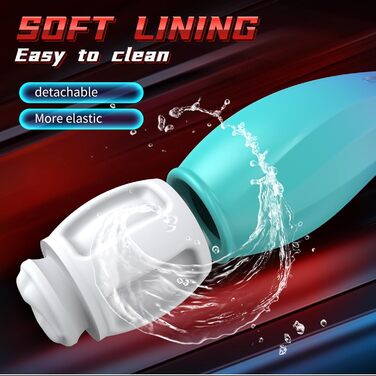 Мастурбатор для чоловіків ChicLSQ з 7 вібраційними та 7 функціями всмоктування, з м'якого TPE, автоматичний, для використання без рук