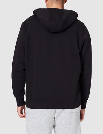Чоловіча толстовка з капюшоном Nike Sportswear Club Fleece чорна Nike Herren Kapuzenjacke Sweat Club L Black/White