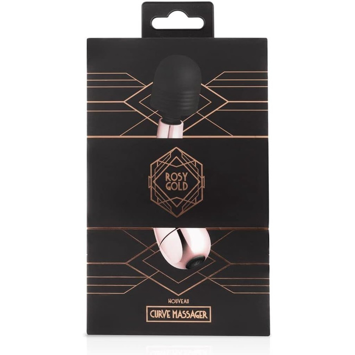 Масажер для тіла Rosy Gold Nouveau Mini Curve - компактний та зручний