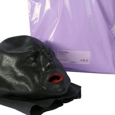 Маска для голови Hipipro Latex, доросла, повна маска з фіксатором для носа та рота
