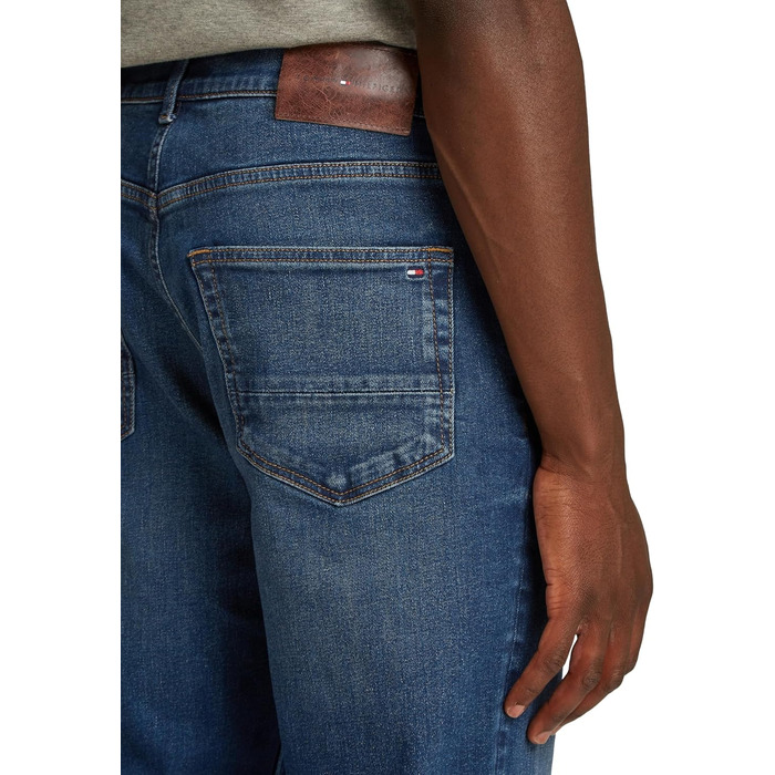 Чоловічі прямі джинси Tommy Hilfiger Denton Denim (Tuscon Indigo), 40W / 36L