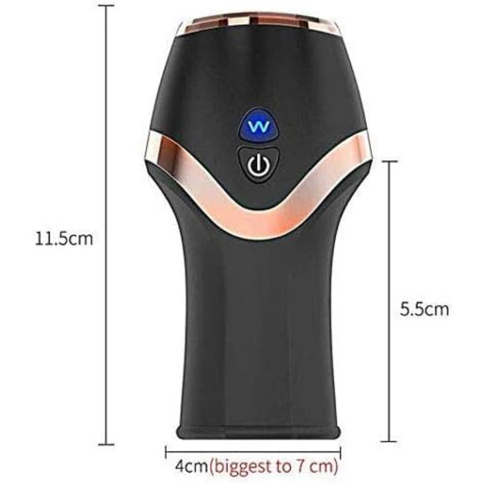 Масажер для чоловіків Zyledw з 12 режимами вібрації - автоматичний масажер для еротичного задоволення