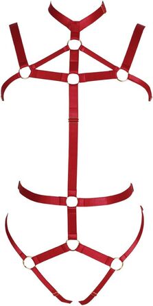 Жіночий комплект корсет, стрінг та пояс для карнавалу, фотосесій та танців. Стиль панк, готика, колір бордовий