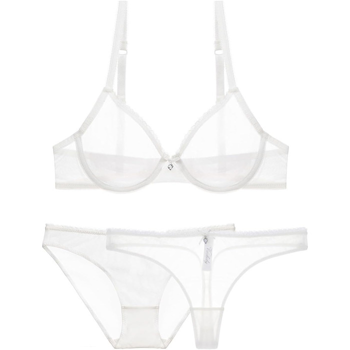 Сексуальний жіночий комплект білизни з мереживом DKLOVIFU Christas Pyjaa Daen-BH, прозорий мереживний мереживний бюстгальтер та стринги, прозорий мереживний набір білизни для жінок