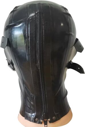 Латексна маска, гумовий дildo, SM-фетиш, плуг для пеніса, бондж, маска для рольових ігор