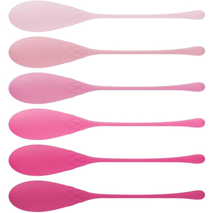 Набір кегельболів Teazers: важені тренувальні м'ячі для вправ для тазового дна (рожевий)