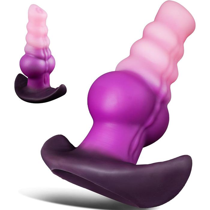 Анальний плагін з вузлом Alien, силікон, для жінок та чоловіків, XXL, анальні іграшки