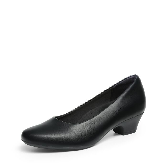 Жіночі туфлі-човники Dream Pairs на стійких підборах, чорні, розмір 40 EU