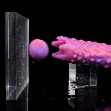 NAIXBTY Світлячковий Інопланетний Овопозитор Дільдо, Пневматичний Фентезі Інопланетний Дільдо з П'ятьма Світлячками, G-Spot Мастурбатор, Секс-Іграшка Екстремальна для Жінок та Чоловіків, Секс-Яйце, Анальний Плагін Дільдо