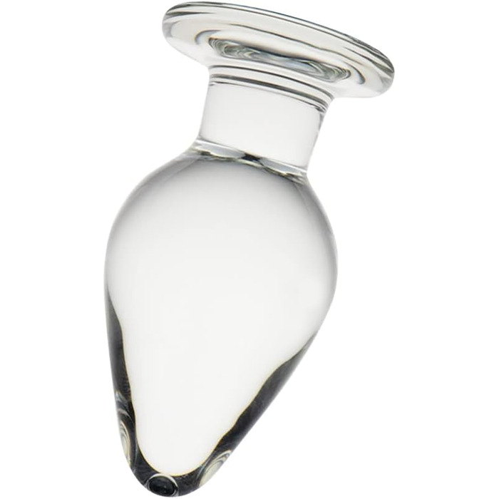 Анальний розширювач зі скляним конусом Analplug 5 см для жінок та чоловіків - кришталь