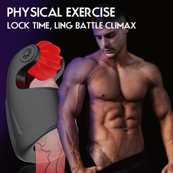 Електричний мастурбатор PQKuss для чоловіків з 10 режимами вібрації та ротації. Тренажер для стимуляції статевого члена. Інтимна іграшка для чоловіків