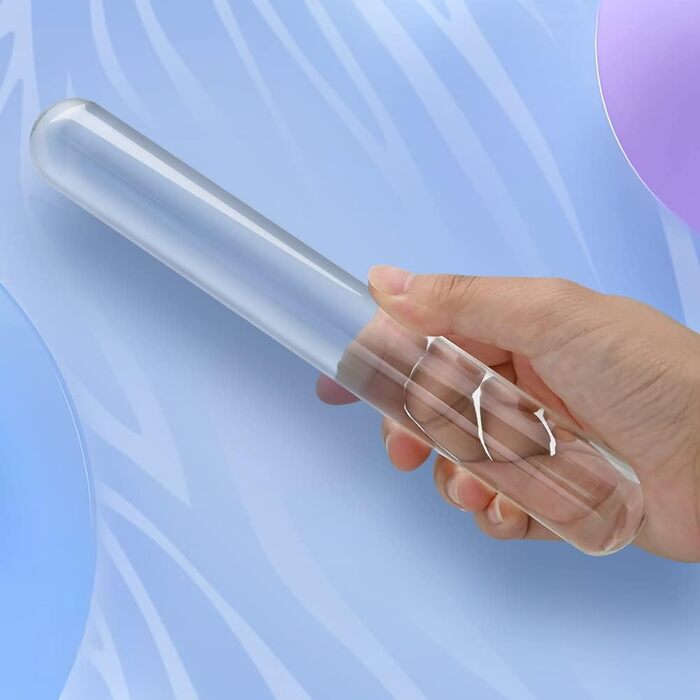 Анальний дилдо з скла для стимуляції G-точки - масажер простати, для жінок та чоловіків