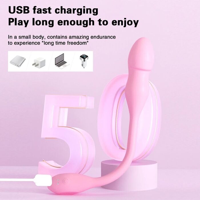 Анальні вібратори Guspiun з пультом дистанційного керування: силікон, 10 режимів, масажер G-точки та простати, Butt plug