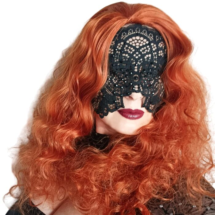 Ручна мереживна маска на обличчя з стразами для жінок, чорна маска для маскараду, балу, карнавалу, весілля, бурлеску, косплею, Марді Гра