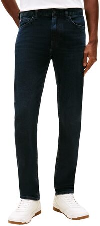 Чоловічі прямі джинси Tommy Hilfiger Denton Denim (Blue Black), розмір 32W/32L