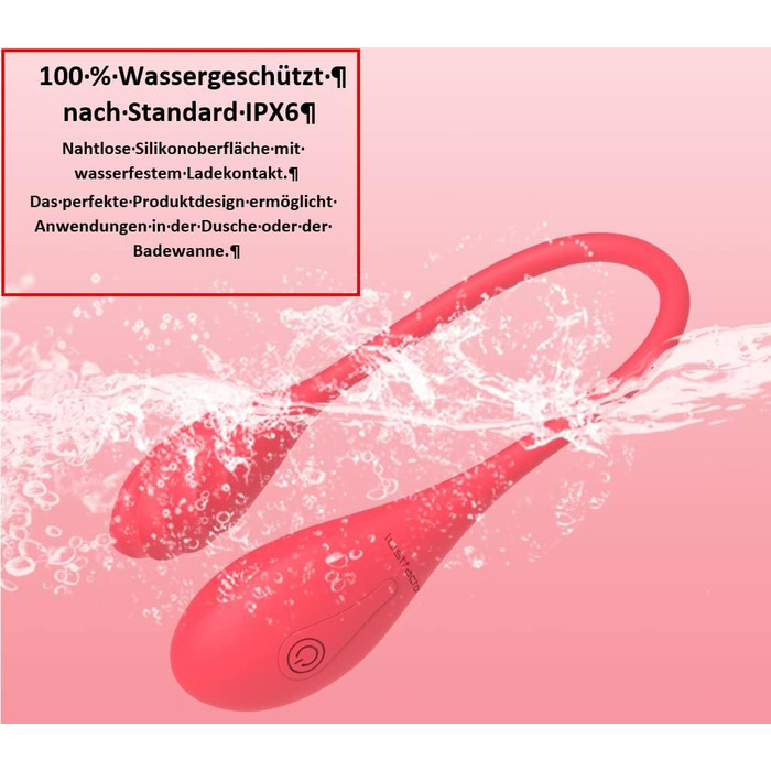 Вібратор Lustfactor JAZZ | Силіконовий вібратор з двома головками | Бездротове керування | 2 x 10 програм вібрації | Перезаряджається