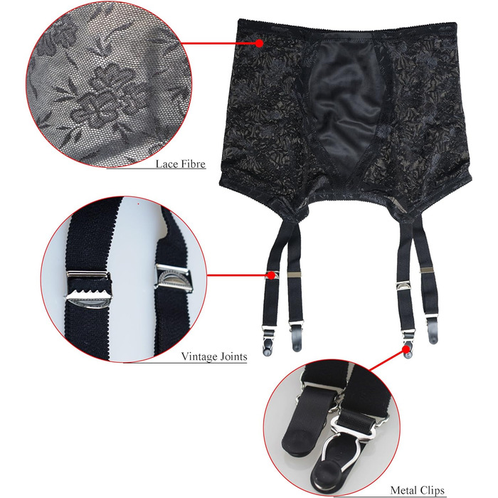 Жіночий корсет TVRtyle з високою талією, 4 ремінці, металеві пряжки, чорний, для дітей 2-4 роки