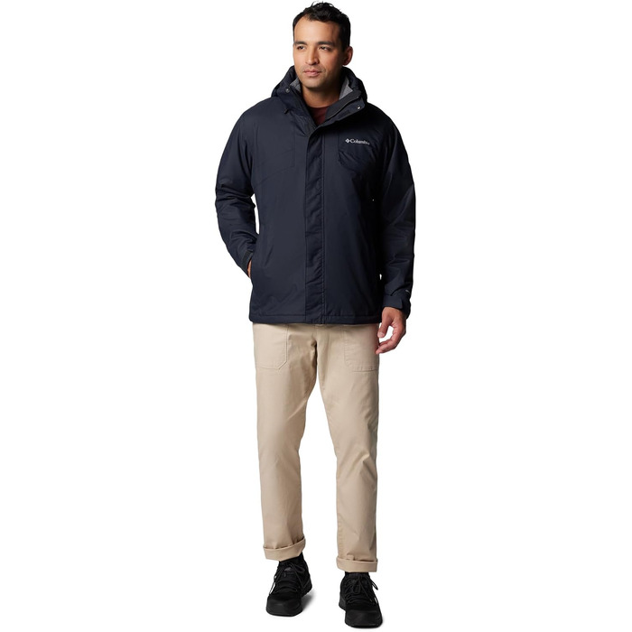 Чоловіча зимова куртка 3 в 1 Columbia Bugaboo Fleece Interchange, Ancient Fossil, розмір L
