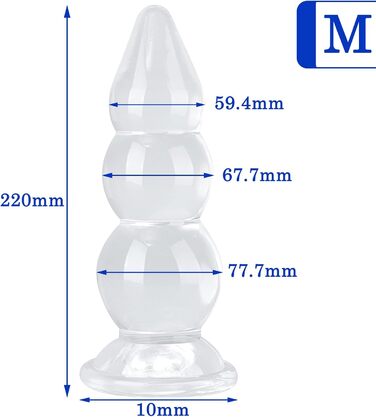 Анальний дildo BDSMYOU, 38 см, з присоскою, для розширення анусу, для чоловіків та жінок, парне використання, екстремальний секс