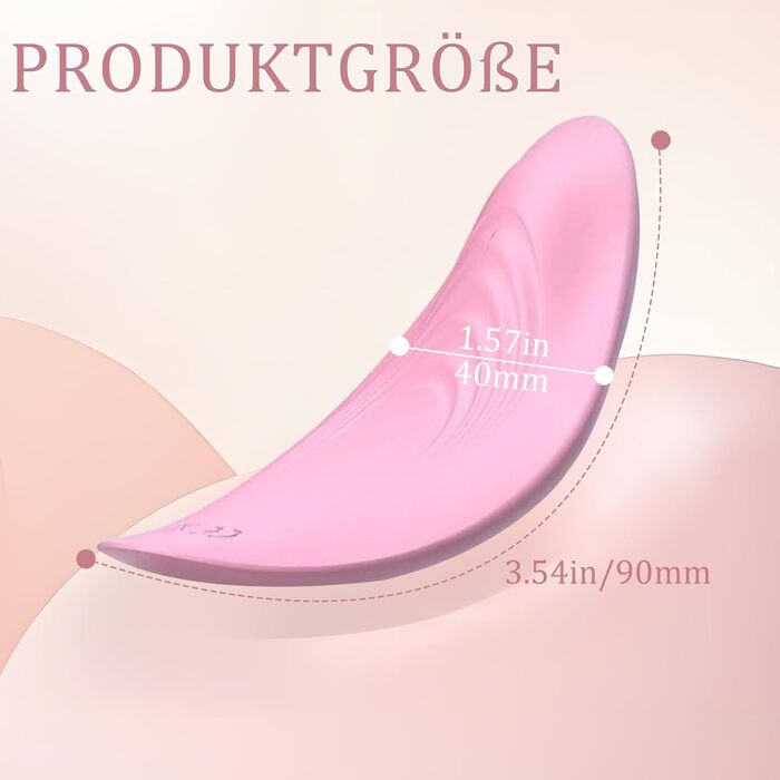 Вібратор-метелик TYDAY Ultradünn для жінок: 10 режимів, дистанційне керування, тихий, потужний стимулятор