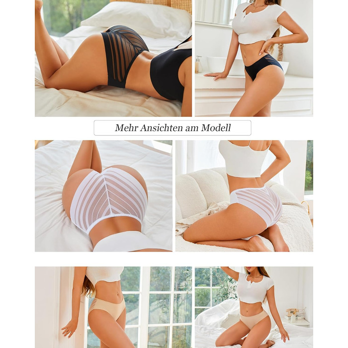 5 шт. комплект жіночих трусиків з мереживом, безшовні труси для жінок, сексуальна білизна, труси з мереживом, дихаюча білизна, S-XL, чорний/білий/кремовий/рожевий/темно-фіолетовий