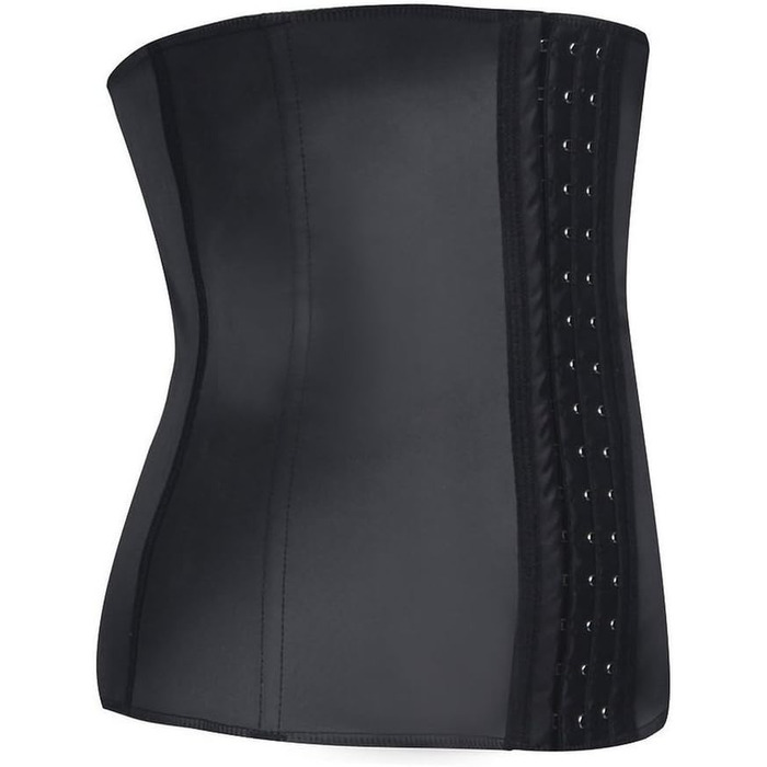 Корсетний пояс Everbellus для фігури: спортивний вайст-трейнер, бандаж для схуднення, чорний, XL