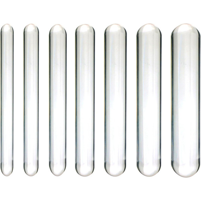 Анальний дилда з прозорого скла, подвійний, XXL - для жінок, чоловіків, пар