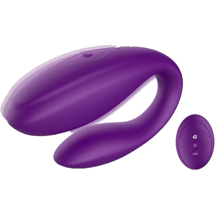 Вібруюче яйце - вібратор G-точки для пар, дорослих. З пультом дистанційного керування, з двома моторами. Інтимні іграшки для дорослих.