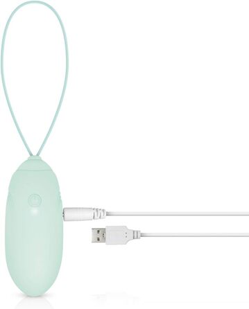 Вібраційний масажер LUV EGG з пультом дистанційного керування для чуттєвого почуття - Підходить для пар та новачків: 10 режимів, водонепроникний, перезаряджуваний, зелений