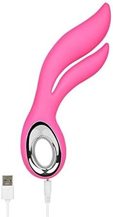 EIS Rabbit 'Flower Power' - Силіконовий надувний басейн для дітей, фіолетовий/рожевий, водонепроникний, з акумулятором