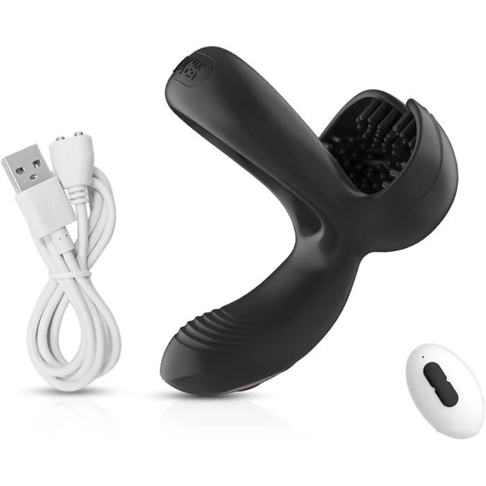 Вібраційний кільце для статевих органів, масажер простати та яєчок. Інтимні аксесуари для чоловіків. Самостійні іграшки для чоловіків