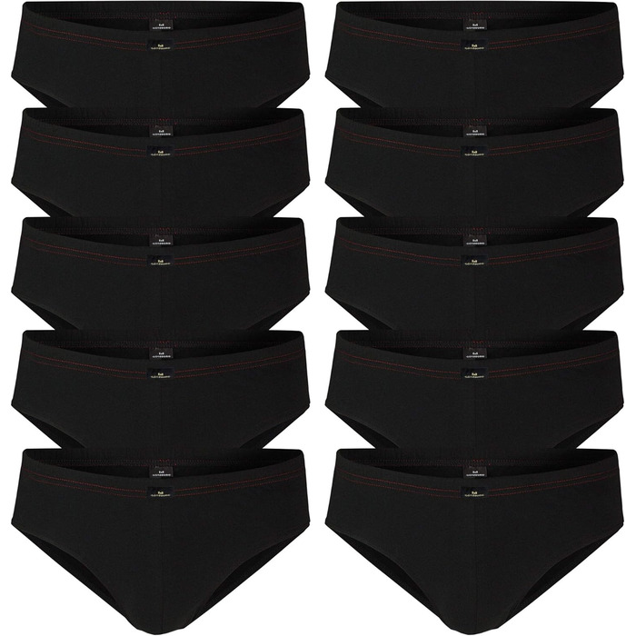 Труси чоловічі Götzburg без шва, бавовна, 10 шт. XXL, чорні